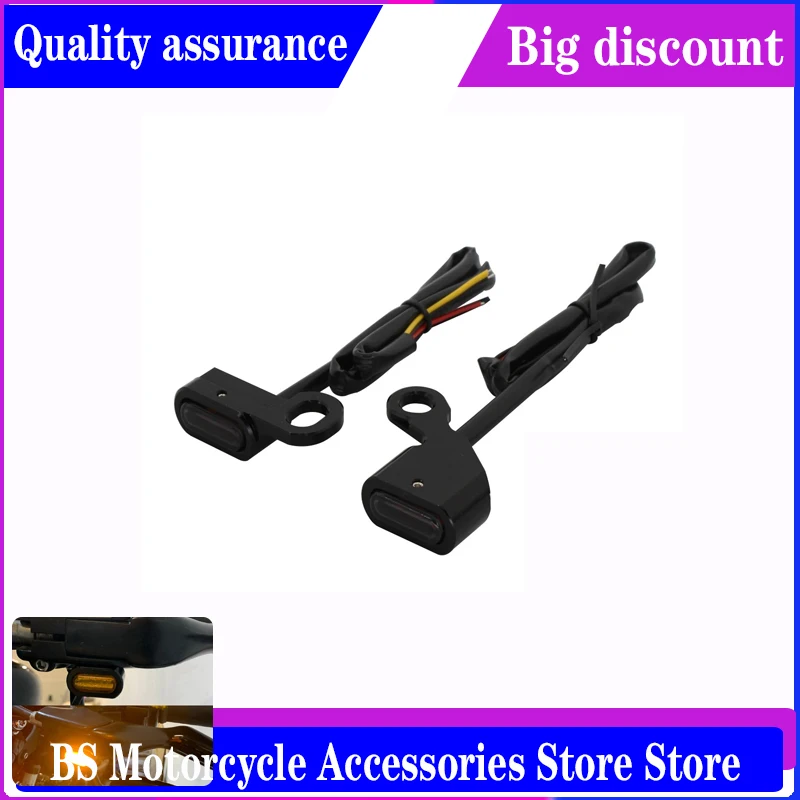 FoR Harley Sportster S 1250 RH1250S 2021 2022 2023 Motorcycle Handlebar Control LED Turn Signal Indicator Light Blinker Lamp view 5