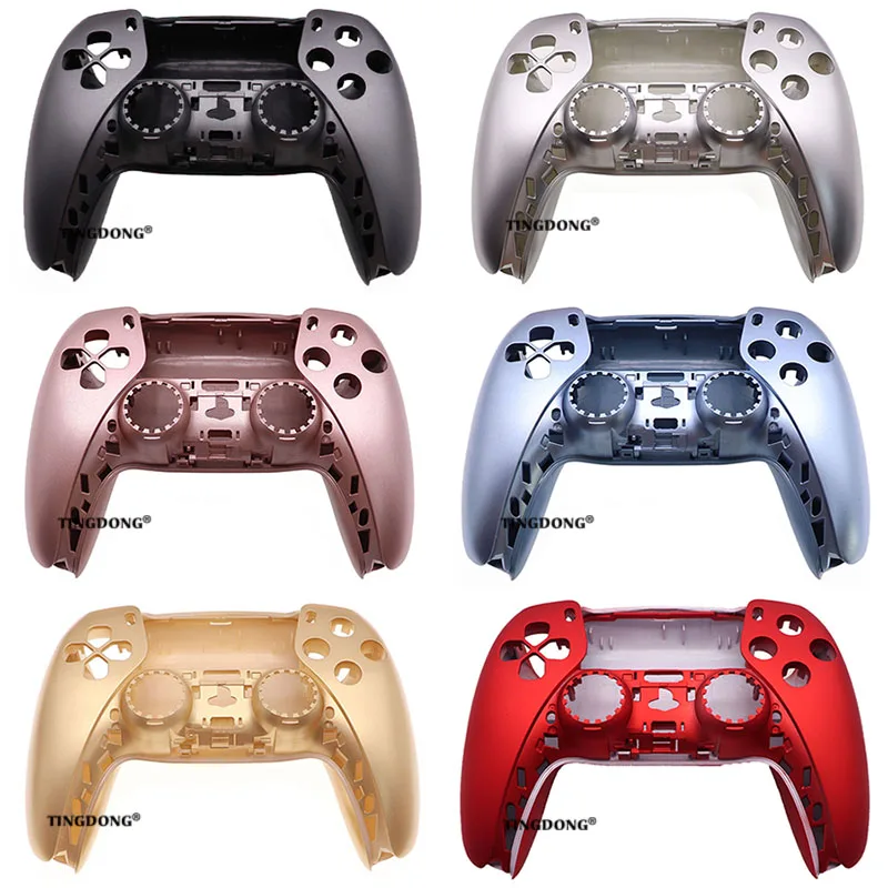 Replacement Shell for PS5, DIY Replacement Controller Housing Shell Case Front and Back Cover for Dualsense5 Controllers