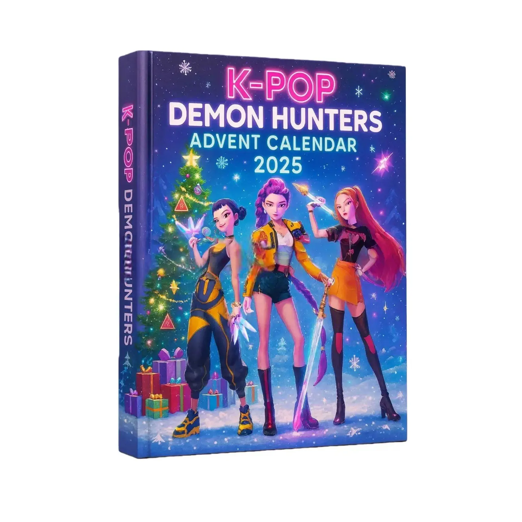 Kpop Demon Hunters 2025 Calendario de Adviento Caja ciega de moda Juguetes Figuras coleccionables Personaje sorpresa oculto en cada caja