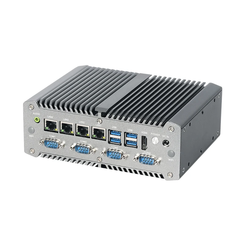 Imagem -04 - Xcy-mini pc Industrial I78250u 4x Intel I211at Ethernet 6x com Db9 8x Usb Gpio Lvds Wifi 4g Iot Win10 11 Linux