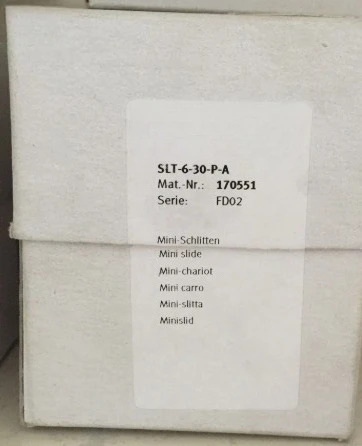 

Brand New SLT-6-30-P-A 170551 Sliding Cylinder, Product 1pcs Fast transport