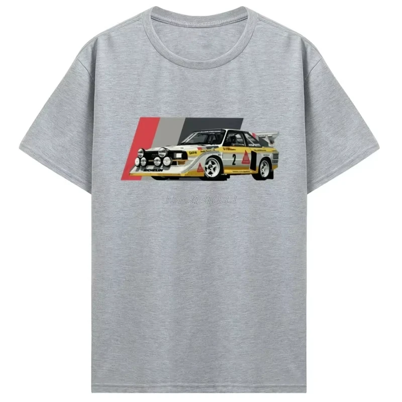 The latest fashion hot sale, rally racing pattern Y2k Harajuku printing, high quality cotton sports T-shirt men's casual T-shirt