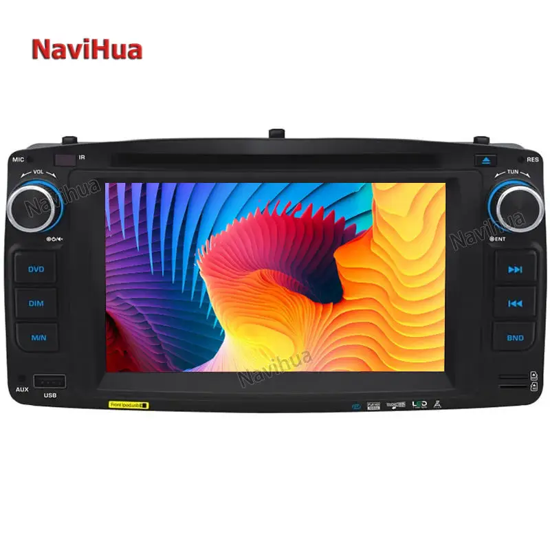 

Navihua 6.2 Inch Android Touch Screen 2 Din Car Radio Stereo Multimedia Universal Double DIN Car DVD Player Head Unit Monitors