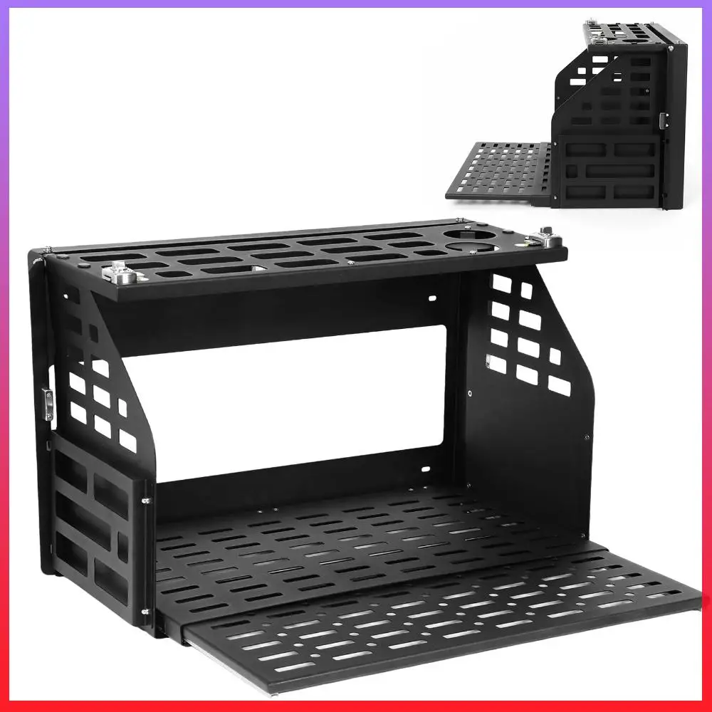 

For Ford Bronco 21-24 Off-Road Folding Workbench Wear Resist Universal Car Rear Storage Desk Large Capacity Car Storage Supplies