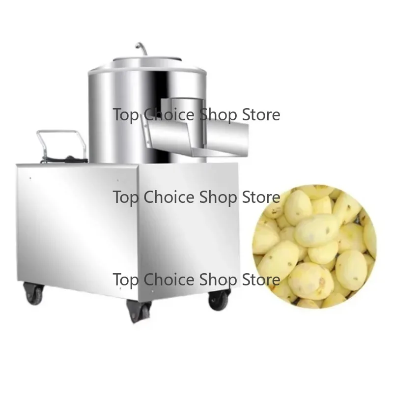 Automatic Stainless Steel Potato Taro Onion Peeling Machine with Core Bearing Component for Ginger and Sweet Potato Cleaning