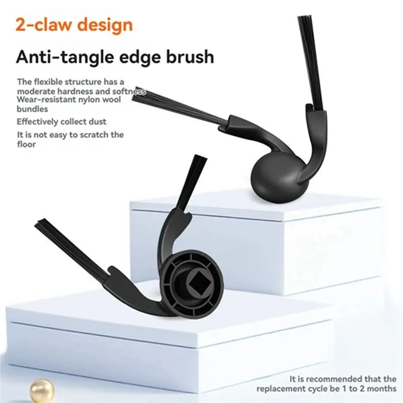 

Набор аксессуаров AC39-50PCS для робота-пылесоса Xiaomi Mijia 5C OV42CN: основная и боковые щетки, HEPA-фильтр, салфетка для влажной уборки, мешок для сбора пыли.