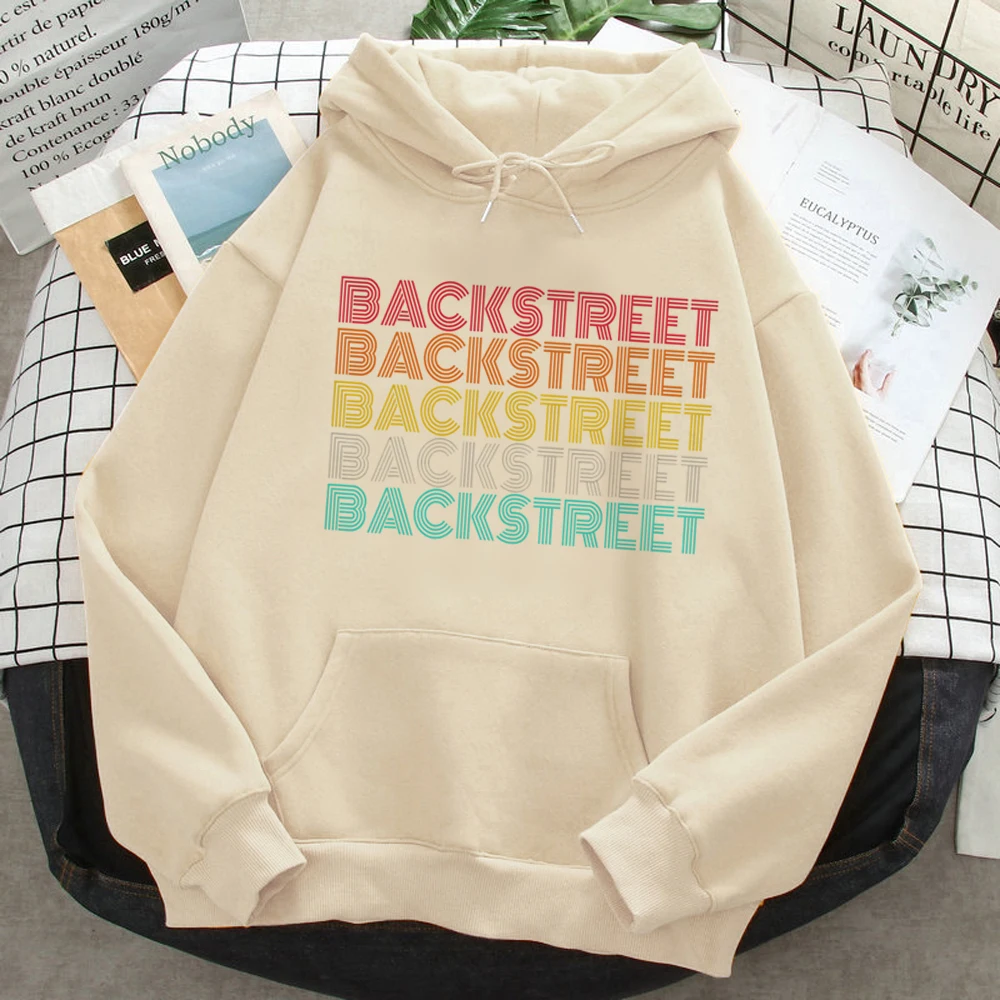 Backstreet Boys hoodies women Winter  long sleeve top Kawaii funny Pullover female streetwear sweatshirts