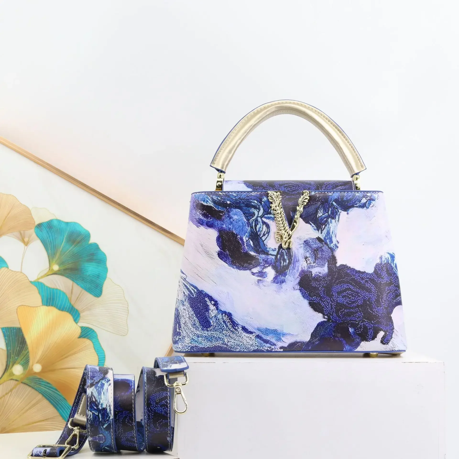 

2025 Popular Women's Shoulder Bag Leather Crossbody Messenger Handbags Designer Luxury Brand Elegant With Zipper