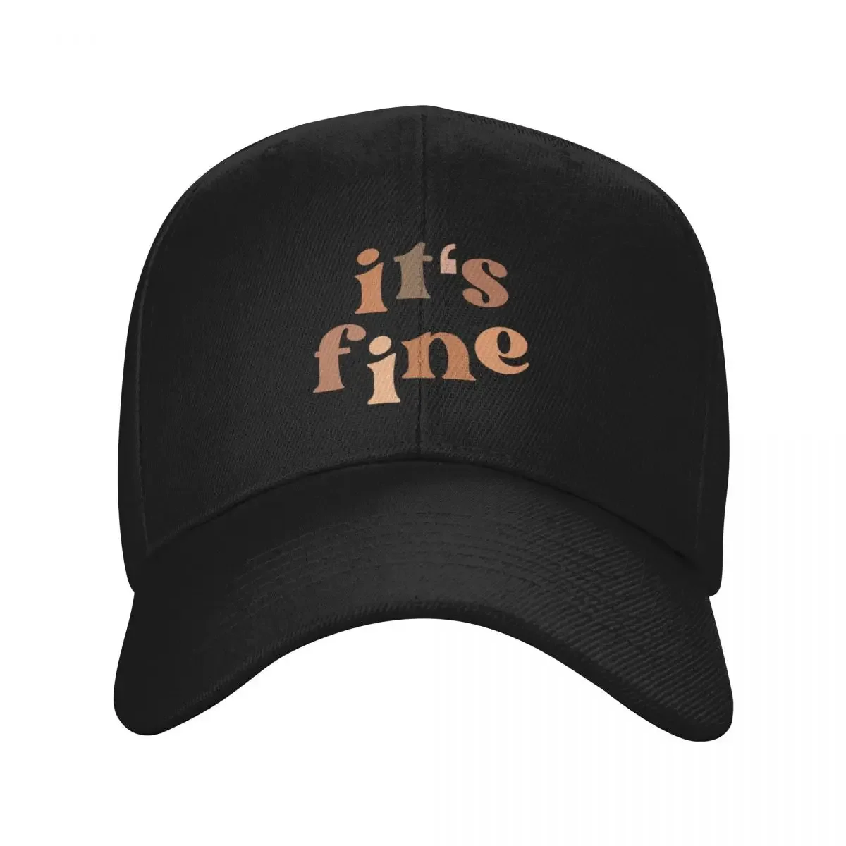 

It’s fine neutral letters Baseball Cap Snapback Cap summer hat Woman Men's