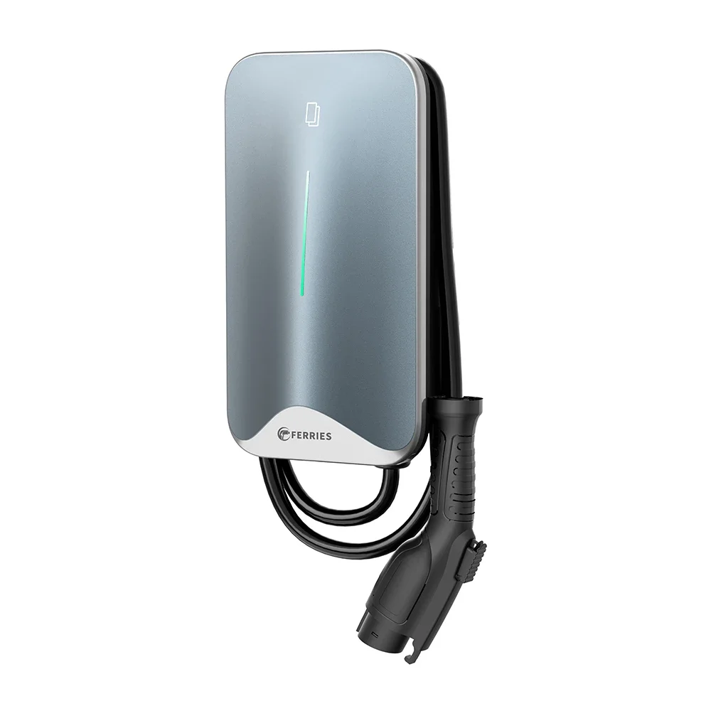 Wallbox Charger 30A 6kW 200V APP RFID Wifi 4G Type 1 Japan Standard High Security Electric Car Charging Station