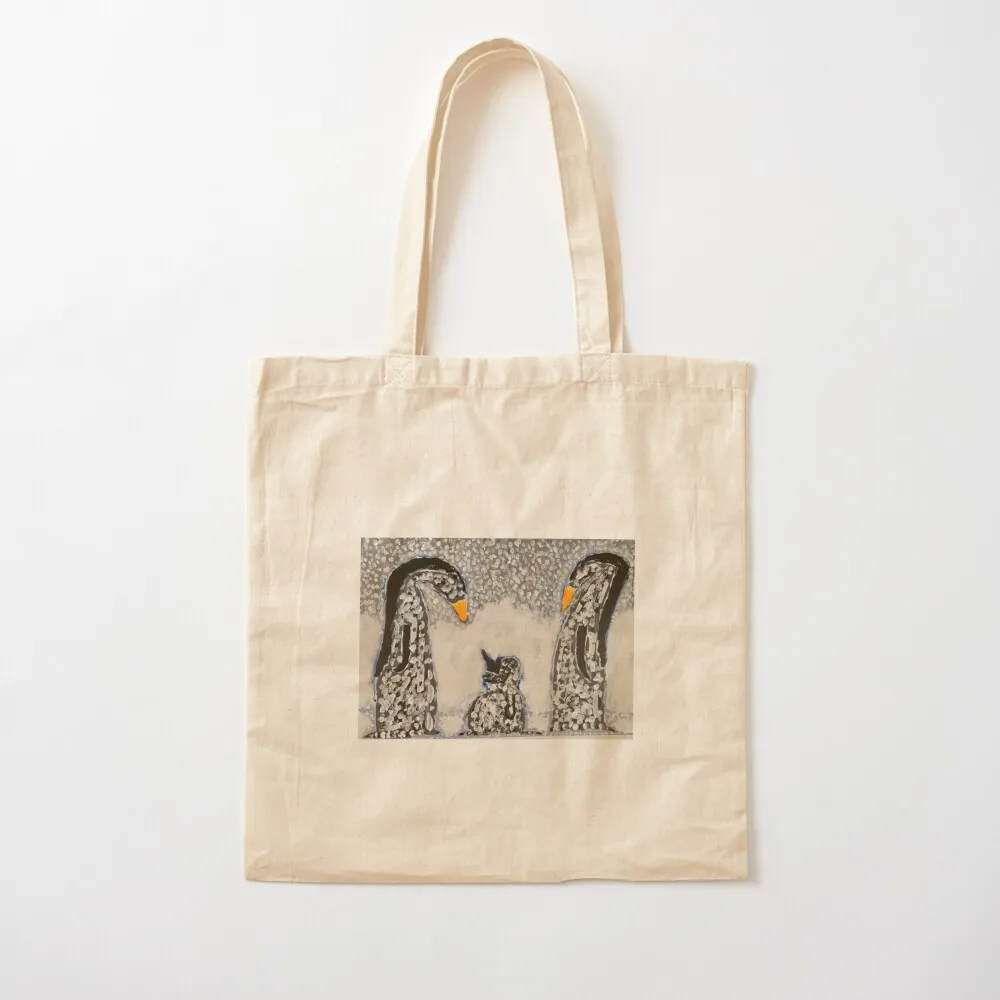Penguin Family Tote Bag bags for women Shopper bag tote bag