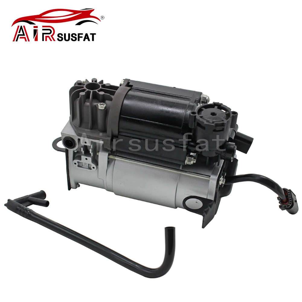 Air Suspension Compressor Pump with Air Pipe For Mercedes Benz W220 W211 S211 C219 E320 E350 2203200104 2113200104 2113200304