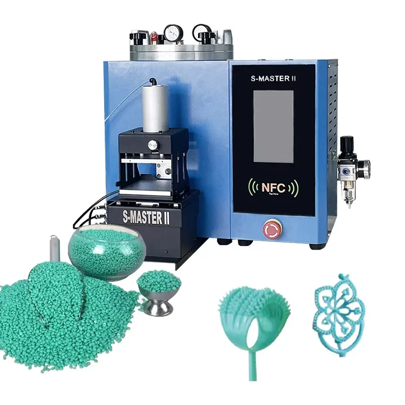 2025/HAJET automatic vacuum auto pressure control building wax injector jewelry rubber mold steel mould wax injector