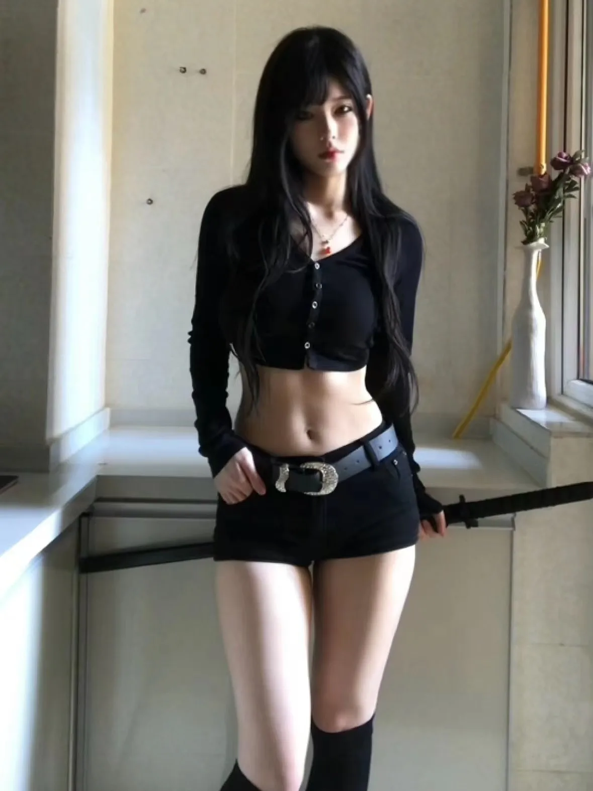 

Сексуальные джинсовые брюки с низкой талией и высокой талией, иллюзия, шорты на молнии, износостойкие летние брюки для взрослых и женщин