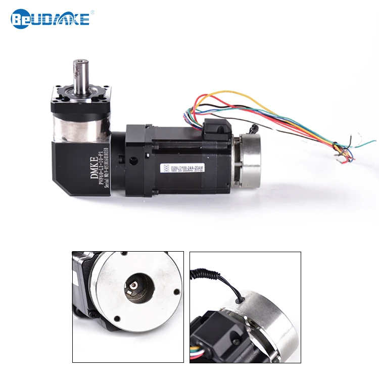 

New BeUDMKE 600W 750W Circle/square Flange Brushless BLDC Motor Right Angle Gearmotors 90 Degree Speed Reducer Gearbox