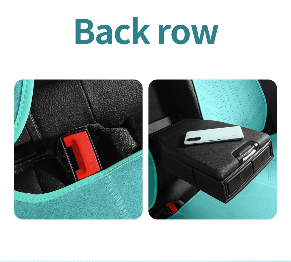 Leder-Autositzbezüge Luxus-Sitzpolster für BMW E60 X5 E70 E46 E36 Audi A4 B8 Golf 5 Opel Corsa d Cupra Formentor – Detail 18