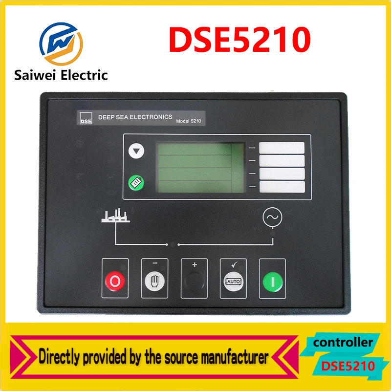 DSE5210 DSE5120 Deep Sea Generator Electronic Controller Module Control Panel Automatic Star LCD Display