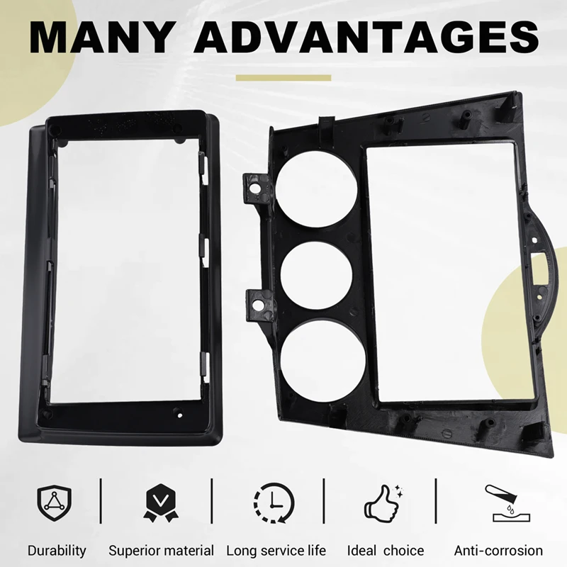 9 Inch 2DIN Fascia Panel Radio Android MP5 GPS Player Frame for Mazda New Arrivals in Stock view 6