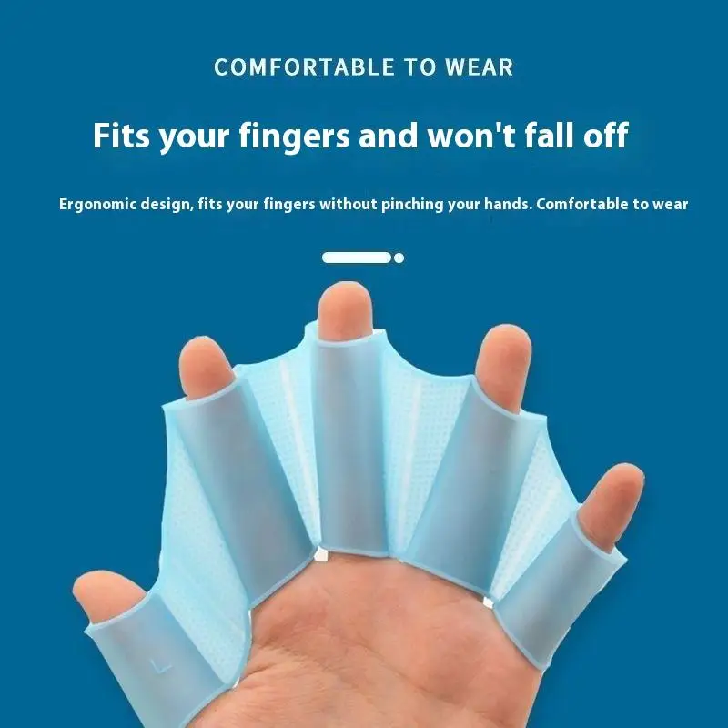 Профессиональные-тренировочные-силиконовые-ласты-для-плавания--Мужские-женские-детские-весла-для-бассейна-с-перепонками-на-пальцах-снаряжение