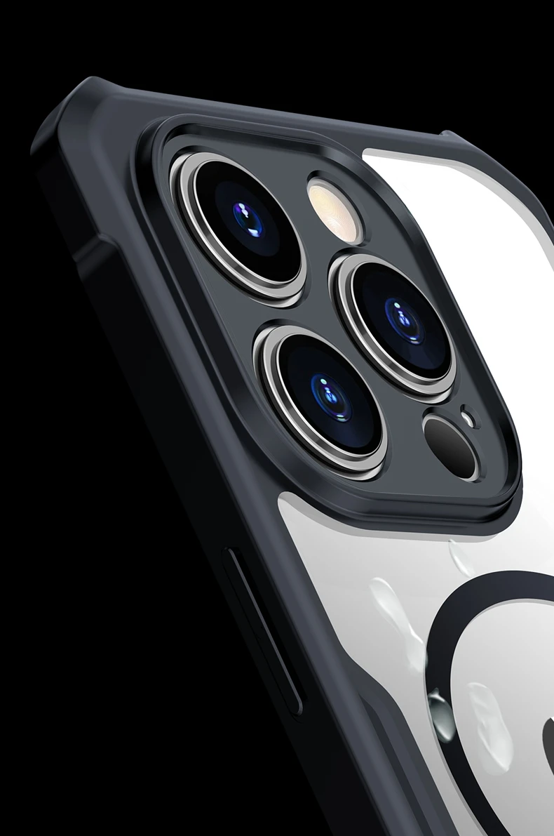 Xundd Hülle für iPhone 15 14 16 17 Pro Max 17 Air Phone 13 Pro 12 Magnetische Hülle, Airbag-Stoßfeste Schale, Kameraschutz-Abdeckung – Detail 14