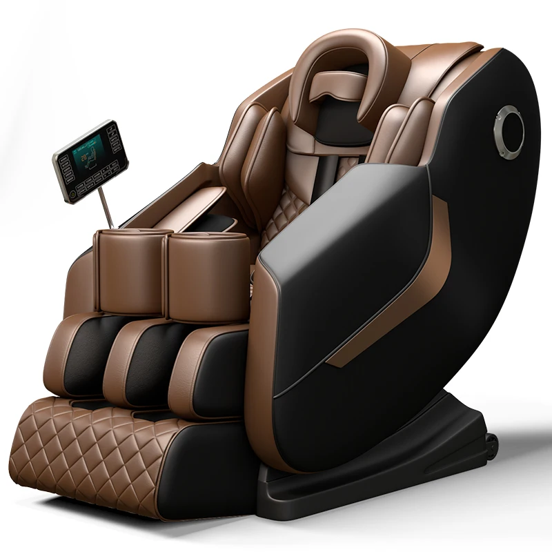 2024 Body Health Care Products Zero Gravity Full Body Massage Chair New Massager PU Leather Shiatsu Mini Massage Chair 5d CN;FUJ