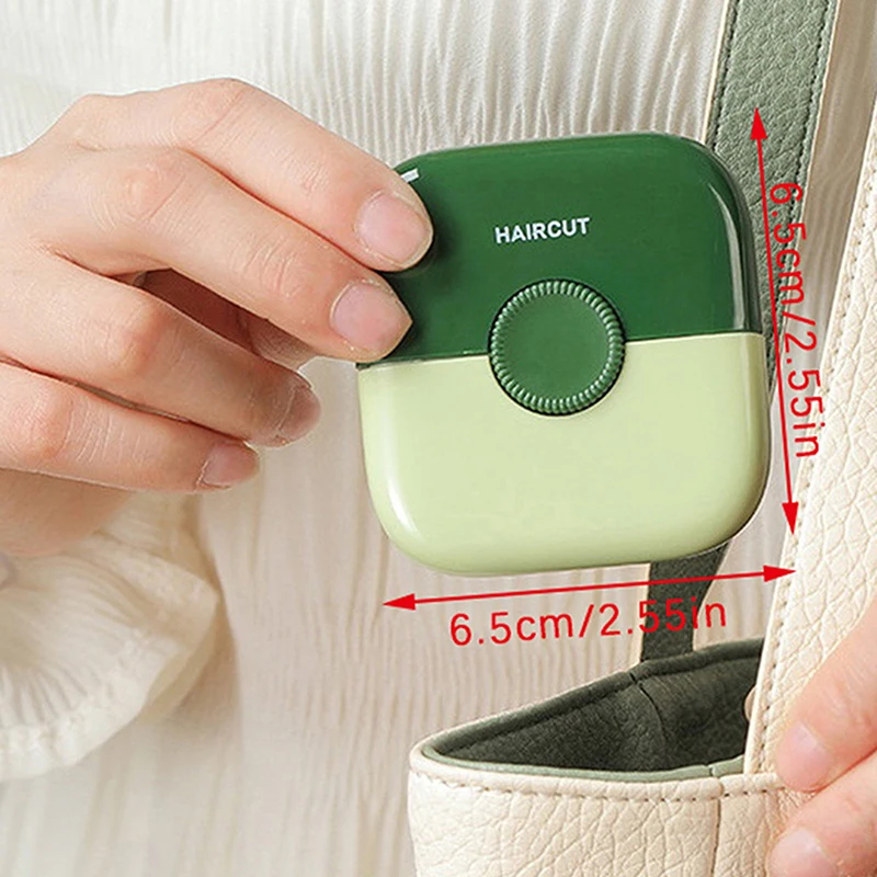 1/2Pcs 2 In 1 เด็กตัดผมและ Hairdressing หวี Trim Bangs และผมบาง Trimmer คู่มือแบบพกพาเด็กผม Clipper