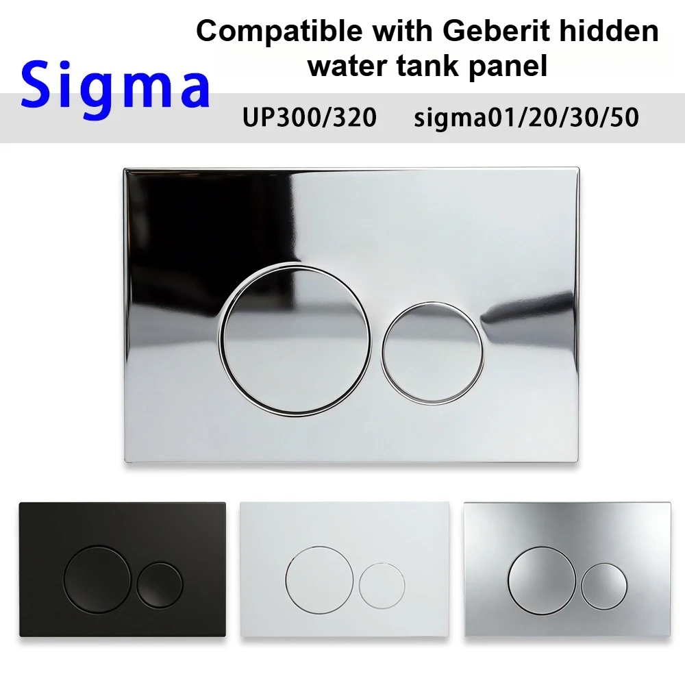 Compatible With Geberit Water Tank Accessories sigma 01/20/30/50 Concealed Water Tank Panel Flush Button Toilet Switch UP300/320
