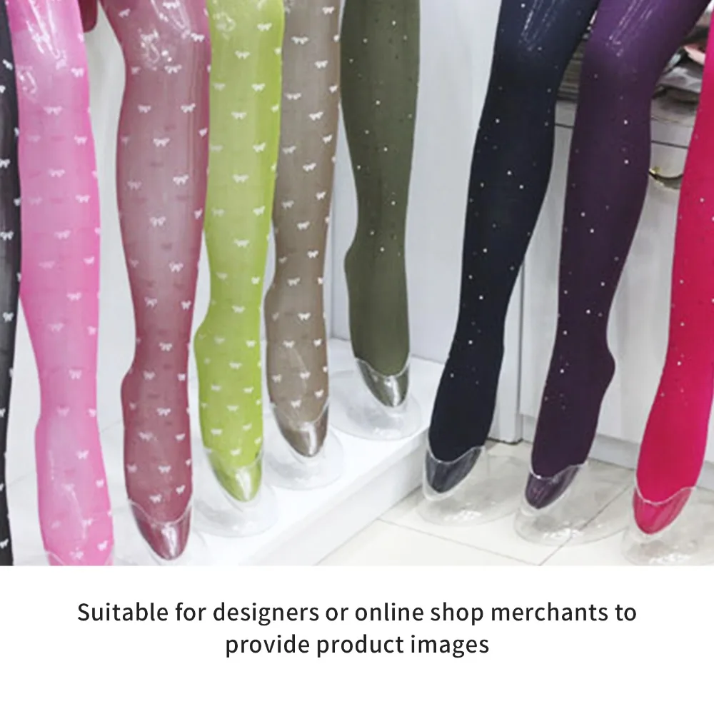 1pcs Form Display PVC Material Inflatable Mannequin Lower Body Leg Form Clothing Display Model Mannequin Torso Clothing Display