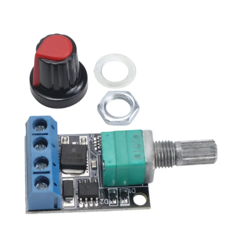 PWM DC Motor Speed Controller 5V 12V 16V 10A Voltage Regulator Stepless Speed Regulator LED Dimmer Module Governor Power Control