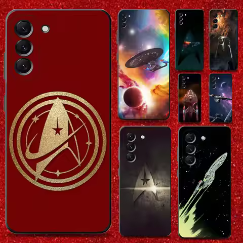 S-Star T-Trek Ships Phone Case For Samsung Galaxy A13,A21s,A22,A31,A32,A52,A53,A71,A80,Soft Black Shell
