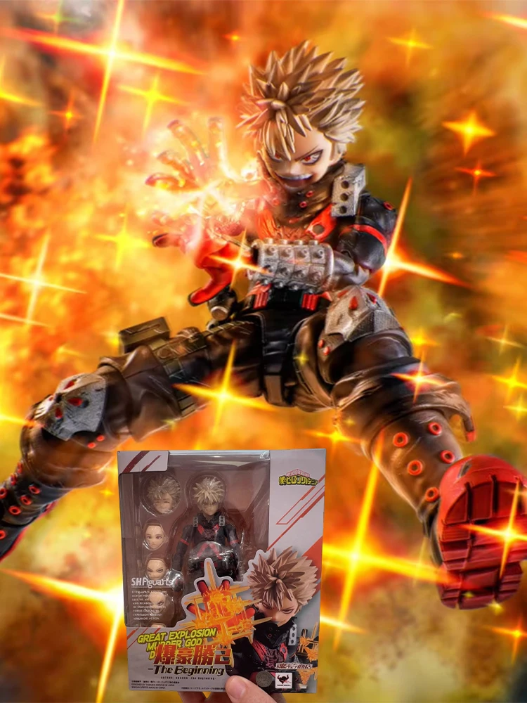 15cm Figurka Anime My Hero Academia Bakugo Katsuki Boku no Hero Tenko Shimura/Toga Himiko/Midoriya Izuku Figurka Akcji Model Zabawka — 2