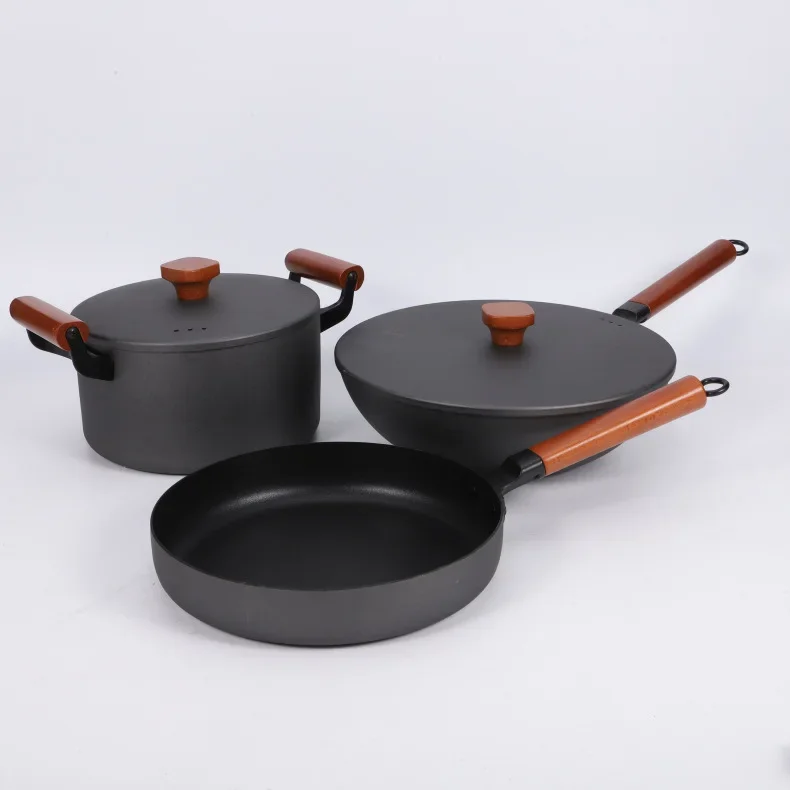 

Stainless Steel 4 Pcs Cookware Sets Non Stick Pots Sets Nonstick Casserole Kitchenware Cooking Pot Set