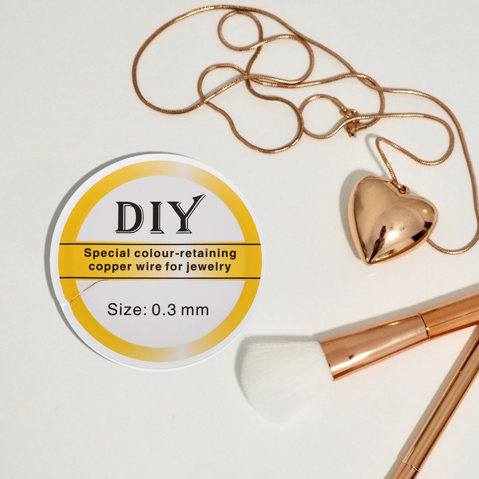 4Pcs Copper Wire Soft Malleable Wire for Jewelry Making Beading Wrapping Craft Supplies Bracelet Making Supplies