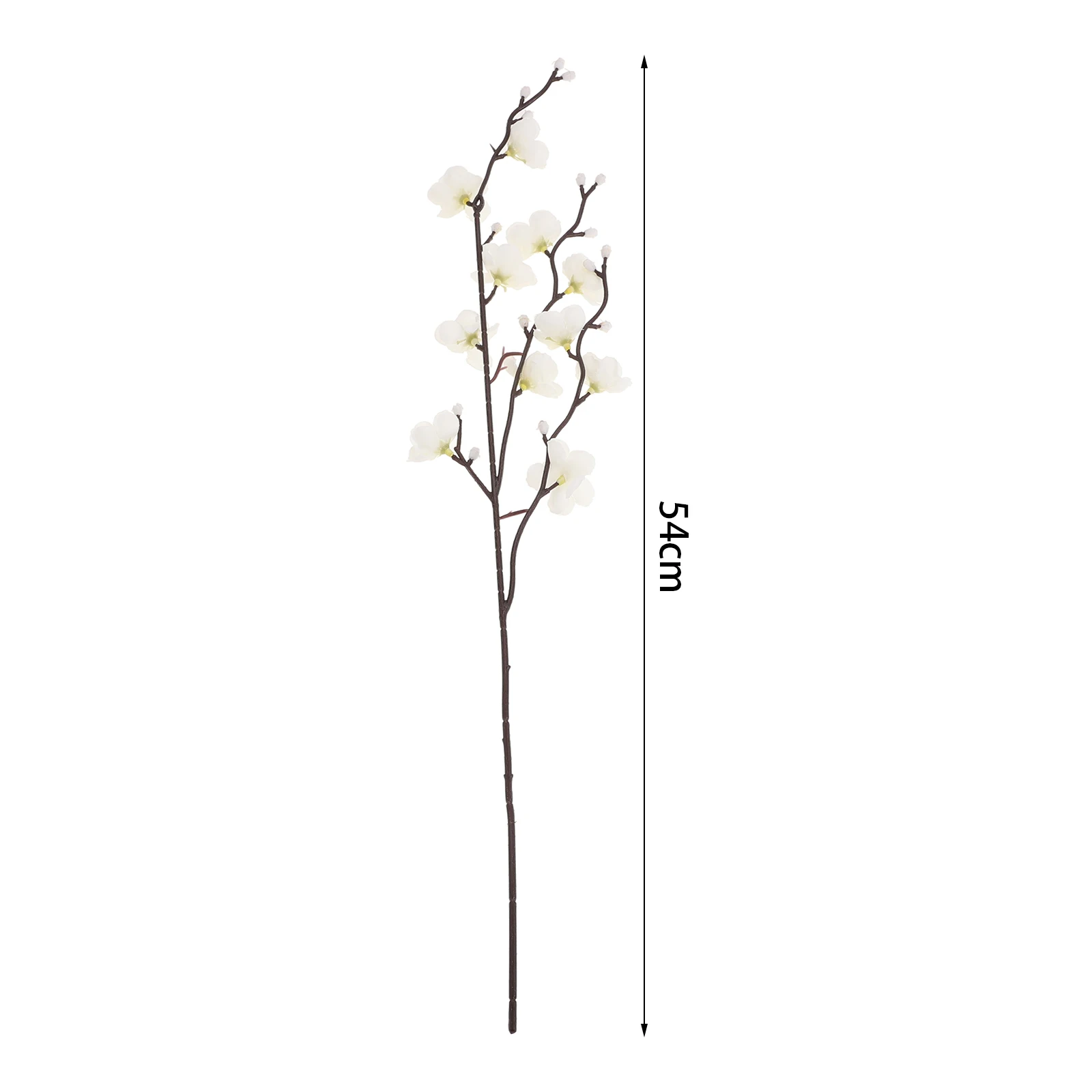 1PC Artificial Flowers Plum Blossom Peach Branch For Party Home Garden Wedding Supplies Fake Flowers Decoration Silk 54 cm