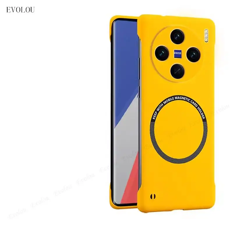 For Magsafe Magnetic Frameless Hard Phone Case For Vivo X100 Pro X