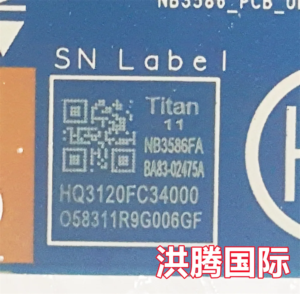 HQ3120FC34000 FOR Samsung NP750XDA-KD2CA USB BOARD NB3586-PCB-UB-V5  TEST OK