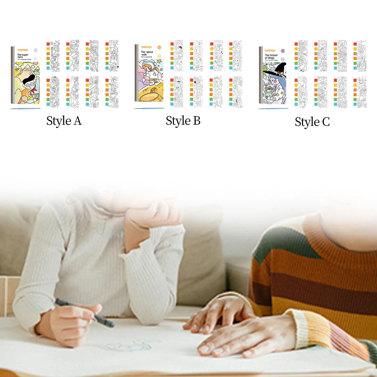 Watercolor Painting Book Entertainment Leisure Creativity for Beginners Souvenir