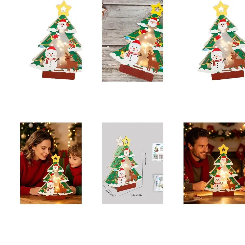 

Wooden Christmas Tree Model Building Science Project For Students Physics Learning And Handmade Holiday Decoration D2RC