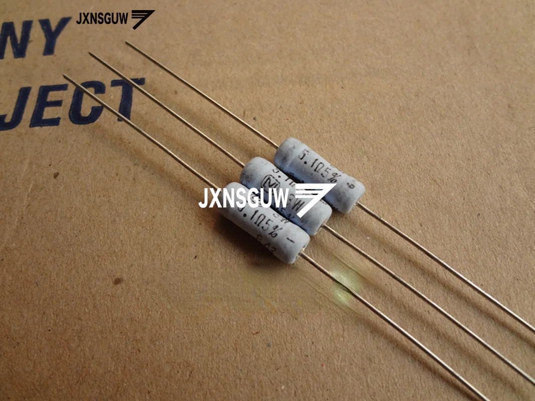

20PCS NEW Original Matsushita 5% 3W5.1R 5.5X15MM resistance 3W 5.1R Metal film resistor 5R1 3W5.1ohm free shipping
