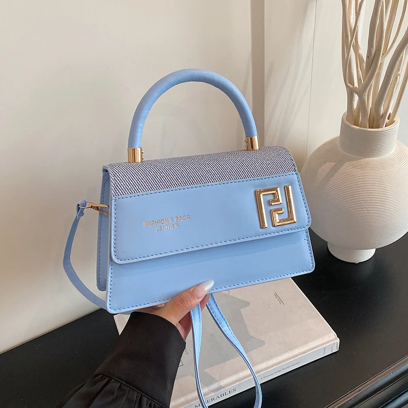 

Popular Classic Elegant Leather Hand Bags For Women Luxury Brand Famous Designer Tote Shoulder Bag Combo