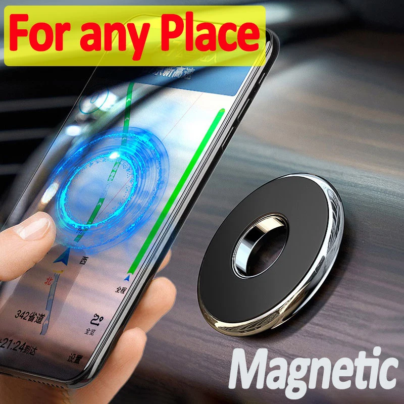 Universal Magnetic Car Phone Holder in Car Magnet Mobile Phone Telefon GPS Supports Stand for iPhone Xiaomi Samsung Wall Holder