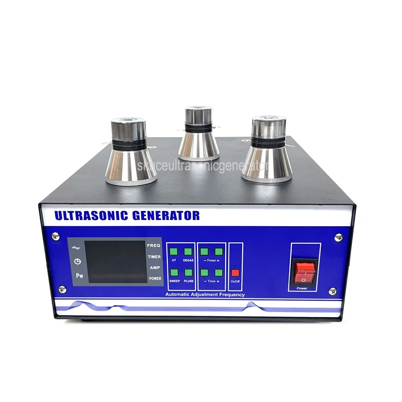 مولد الغسيل بالموجات فوق الصوتية محول كهرضغطية 300 واط مصدر طاقة سونيكاتور 25 كيلو هرتز