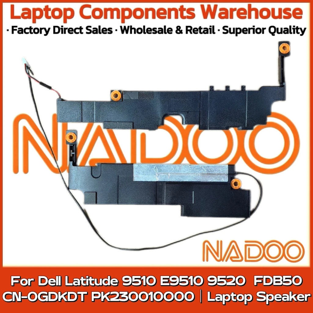 

New Original Laptop Notebook SpeakerFor Dell Latitude 9510 E9510 9520 FDB50 built-in speaker horn audio CN-0GDKDT PK230010O00