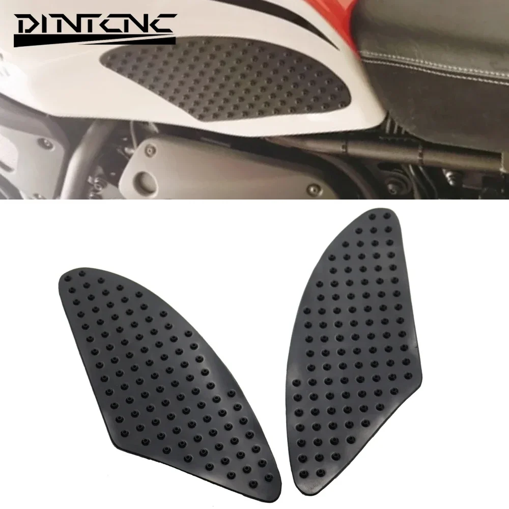 For Bonneville 2001-2015 11 13 Tank Traction Pads Motorcycle Accessories Side Decal Gas Knee Grip Protector Anti Slip Sticker