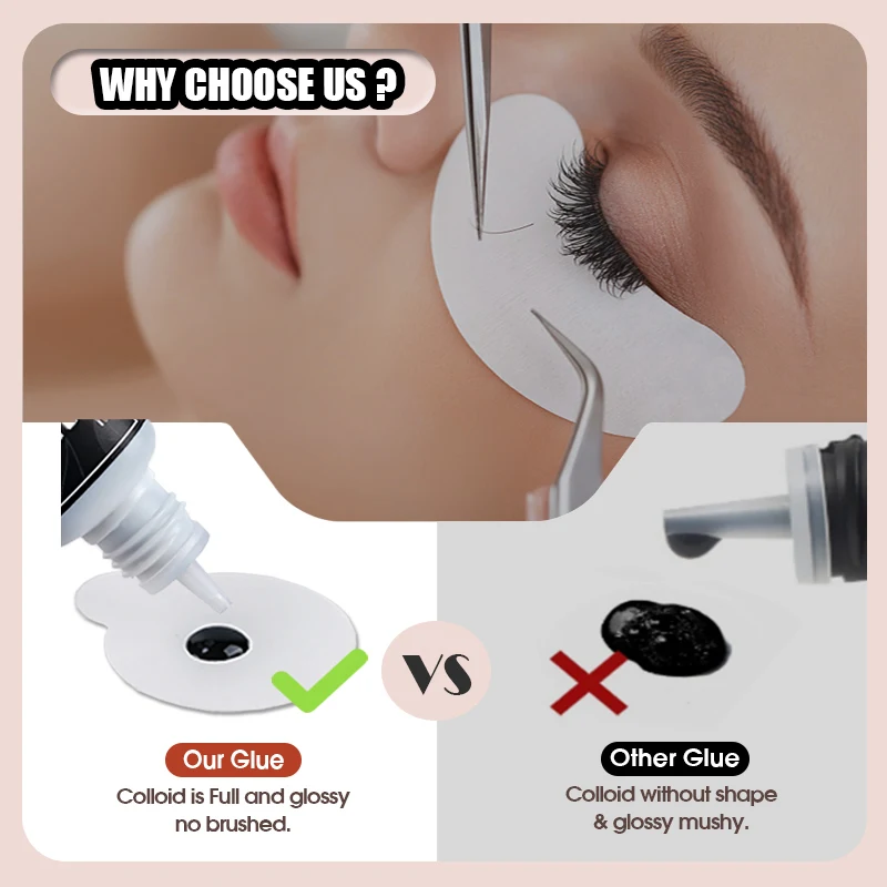 Individual False Eyelash Extension Glue Adhesive Korea SKY 0.5s Glue Fast Drying Long Lasting Black Transparent Lash Supplies