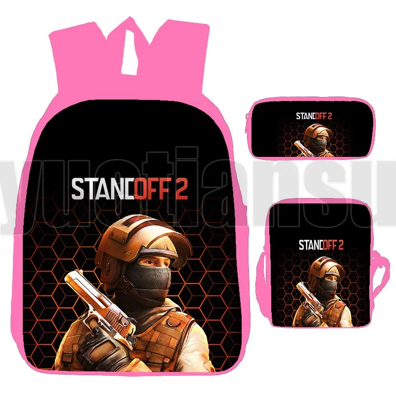 

Shooting Game 3D Print Standoff 2 Backpack Cute Mini Kindergarten Kids Bookbag Merch Primary School Bag Anime Women Mochila 2022