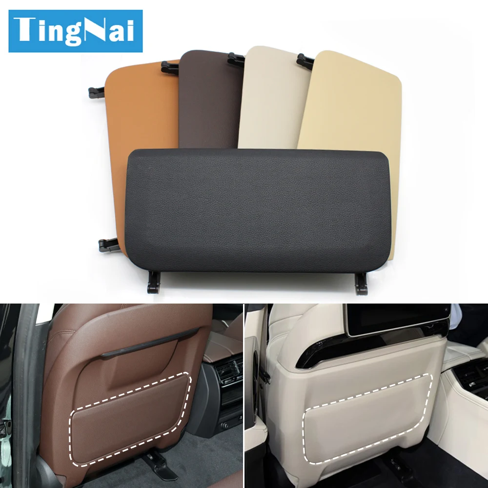 Car Seat Back Panel Leather Backrest Storage Pocket Cover For BMW 5 6 7 Series G30 G31 G32 G11 G12 520 525 528 630 740