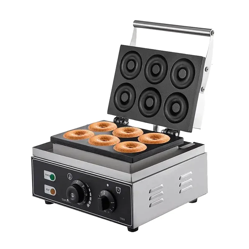 Hot SalesCommercial High Quality Automatic Non-stick Electric Donuts Maker Mini Doughnut Machine