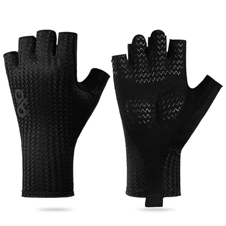 GTUBIKE Zomer Ademende fietshandschoenen met halve vingers Ultralichte racefietshandschoenen Antislip siliconen pad Koeling Sportuitrusting