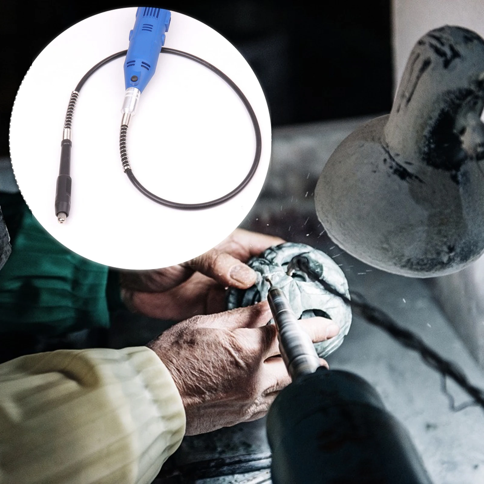 

Flexible Engraving Extension Shaft Drilling Rubber Mill Carving Polishing Sanding Tools High Quality Durability Power